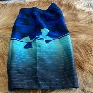 Under Armor swim trunk.